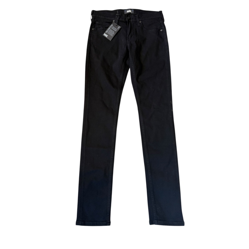 Paige Croft Skinny Jeans Mens‎ 29 Black Shadow Transcend Denim M725521-2139 NEW